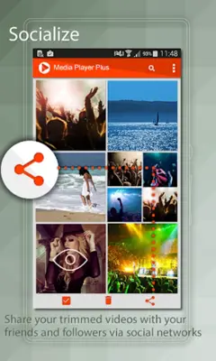 Media Player Plus android App screenshot 2